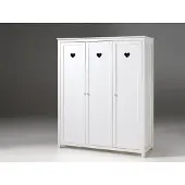 Vipack Dream Tree Armoire 3 portes Bloom blanc