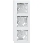 Gira Boîtier AP 3-f. blanc pur 106329 (106329)