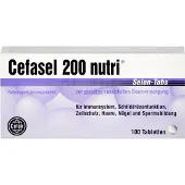 Cefak KG Cefasel 200 nutri Sélénium en comprimés, 100 comprimés