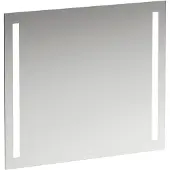 Laufen LANI miroir, deux lampes intégrées verticalement, 800x28x700mm, H4038541121441