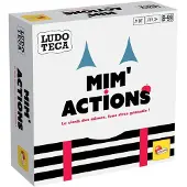 Liscianigiochi Mim'Actions – Jeu de mime – LUDOTECA – – À partir de 3 joueurs – À partir de 8 ans