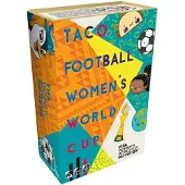 Blackrock Coupe du Monde Féminine de Taco Football - Jeu de société - BLEU ORANGE - Vitesse et observation - À partir de 8 ans