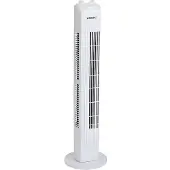 Oceanic Ventilateur tour - 40 W - Hauteur 78 cm - 3 vitesses - Oscillation - Minuterie - Blanc