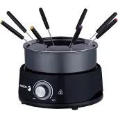 Fagor Fondue Electrique - FGFD8 - Capacité 1,6L - Jusqu'a 8 personnes - Thermostat réglable - 800W