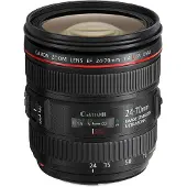 Canon Objectif EF 24-70 mm f/4L IS USM pour - Noir