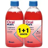 Kin ORALKIN ENJUAGUE BUCAL ANTI-PLACA coffret 2 pz