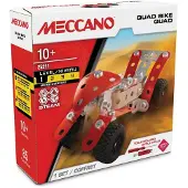 Meccano Kit De Construction Quad - 85 Pièces, Outils Inclus-