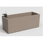 Artevasi Jardinière D¿Extérieur Auto-Arrosage Rimini Sur Pieds Artevasi 17 L Taupe 51 X 20 X H20 Cm