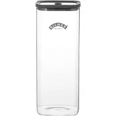 Kilner Conteneur de conservation en verre "Fresh Storage", 3,5 litres, (L x l x H) : 31 x 10 x 10 cm, transparent/gris