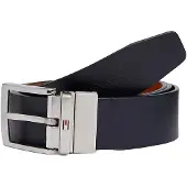 Tommy Hilfiger Adan Rev 3.5 Pebble Belt Bleu 95 cm Homme