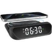 SBS Réveil 2-en-1 avec recharge sans fil