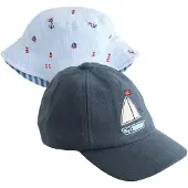 Next Chapeau marine / bleu clair / rouge / blanc