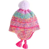 Next Bonnet turquoise / orange / rose / rose ancienne