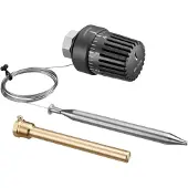 Oventrop OV Régulateur de température avec sonde d'immersion 40-70°C Tube capillaire 2 m