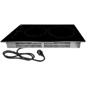 LIN Lc-g3048 Vitroceramic Hob 52 Cm 2 Burners Noir