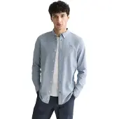 Scotch & Soda 183556 Regular Fit Long Sleeve Shirt Bleu M Homme