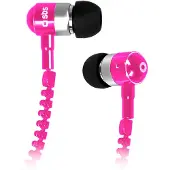 SBS Ecouteurs filaires stéréo Zip, jack 3,5 mm avec microphone et bouton de réponse