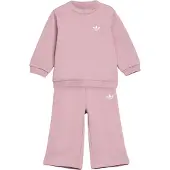 Adidas Originals Loose Crew Top Wide Leg Pants Set Rose 12-18 Months Enfants