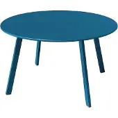 Famanu Panneau en acier bleu pour balcon ou salon