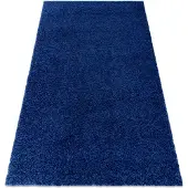 Rugsx Tapis SOFFI shaggy 5cm bleu foncé 80x150 cm