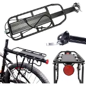 VERK Porte-vélos arrière en aluminium universel 50kg