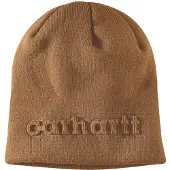 Carhartt Knit Embossed Beanie Marron