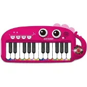 Bontempi Elektronik-Keyboard pink 24 Tasten (Multilingue)