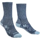 Bridgedale Midweight Merino Comfort Boot Socks Bleu EU 35-37 Femme