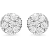 Luxenter Boucles D'oreilles En Argent 925 Luxenter Circle