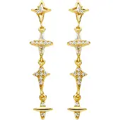 Luxenter Boucles d'oreilles 'Holis' or