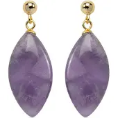 Luxenter Boucles d'oreilles 'Ayom' violet