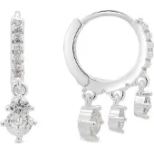 Luxenter Boucles d'oreilles 'Russa' blanc