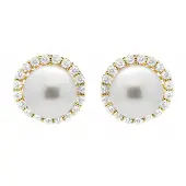 Luxenter Boucles d'oreilles 'Nyma' or