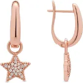Luxenter Boucles d'oreilles 'Maliard' or rose