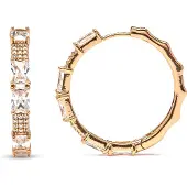 Luxenter Boucles d'oreilles 'Ulfan' or rose