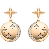 Luxenter Boucles d'oreilles 'Larad' or rose