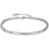 Luxenter Bracelet 'Kinusi' argent / transparent