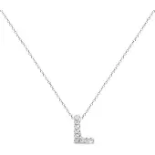 Luxenter Chaîne 'Alphabet' blanc