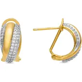 Luxenter Boucles d'oreilles 'Musi' or