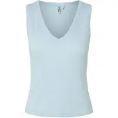 Pieces Maillot de corps 'PCBella' bleu clair