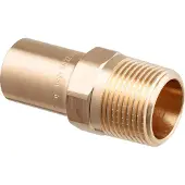 Viega Sanpress indstiksstykke 28 x 1" nipple/nipple rødgods