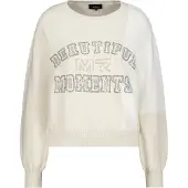 Monari Pull-over or / argent / blanc cassé