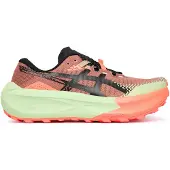 Asics Chaussure de course 'TRABUCO MAX 5' vert clair / bourgogne / rouge clair / noir