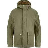 Fjällräven - Veste coupe-vent déperlante en HC-Lite - Vardag Vindby Jacket M Green pour Homme en Coton - Taille M - Vert