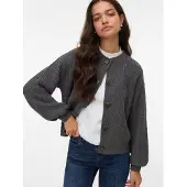 Vero Moda Cardigan 'VMLea' anthracite