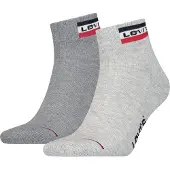 Levi's Chaussettes gris chiné / rouge clair