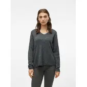 Vero Moda Pull-over 'Lefile' gris chiné