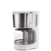 Braun Cafetière électrique KF 1505 WH PurShine 9 tasses thermo blanc