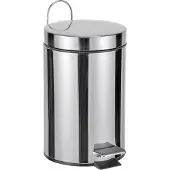 Huismerk Kosmetikeimer 3l 17x25cm mit Kunststoffeinsatz Edelstahl