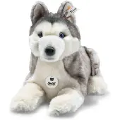 Steiff Bernie Husky 33 gris/ blanc couché 067891